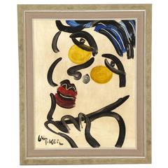 Painting by Peter Keil, C 1964, Oil 7