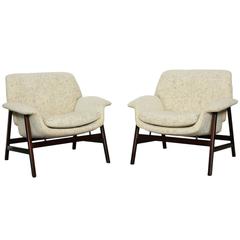 Gianfranco Frattini Lounge Chairs