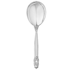 Acorn by Georg Jensen, Sterling Silver Serving Spoon