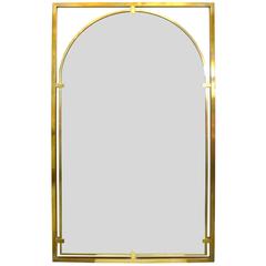 Brass Framed Mirror by John Stuart 2