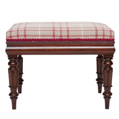 19th Century Edwardian Mahogany Stool