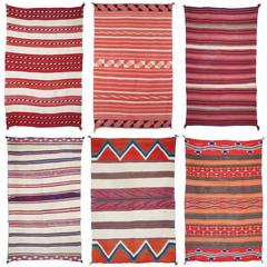 Navajo Child's Blanket Collection, circa 1865-1880