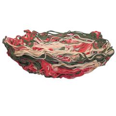Vintage Fish Design Spaghetti Bowl by Gaetano Pesce, Numbered, Italy