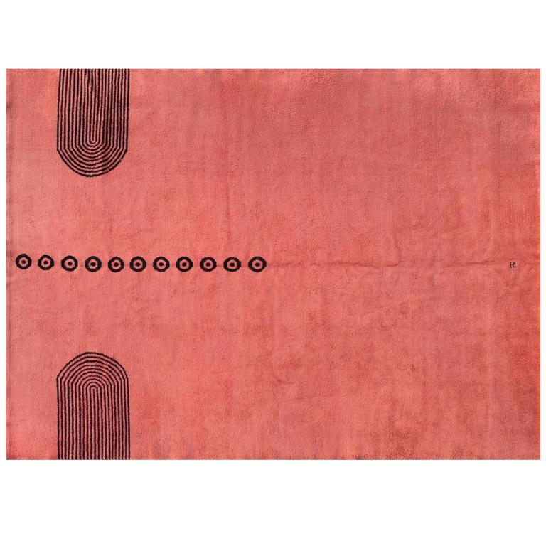 Large Rug by Ivan da Silva Bruhns, circa 1930 For Sale