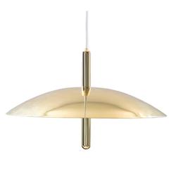 Signal Pendant Light from Souda, Brass, Minimalist LED Hanging Lamp 9