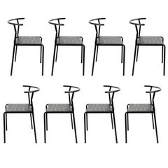 Philippe Starck Eight 'Café Chairs' for Baleri Italia, 1984, Café Costes Paris