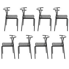 Philippe Starck Eight 'Café Chairs' for Baleri Italia, 1984, Café Costes Paris 6