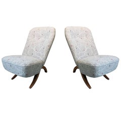 Pair of Theo Ruth ''Congo'' Chairs for Artifort, 1950s