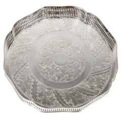English Plate Hexagonal Bar Tray