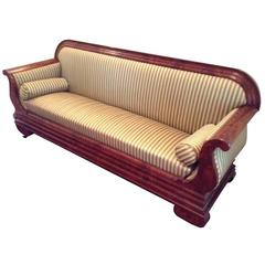 Classic Large Elegant Biedermeier Sofa