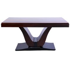 Magnificent French Art Deco Rosewood Dining Table 3
