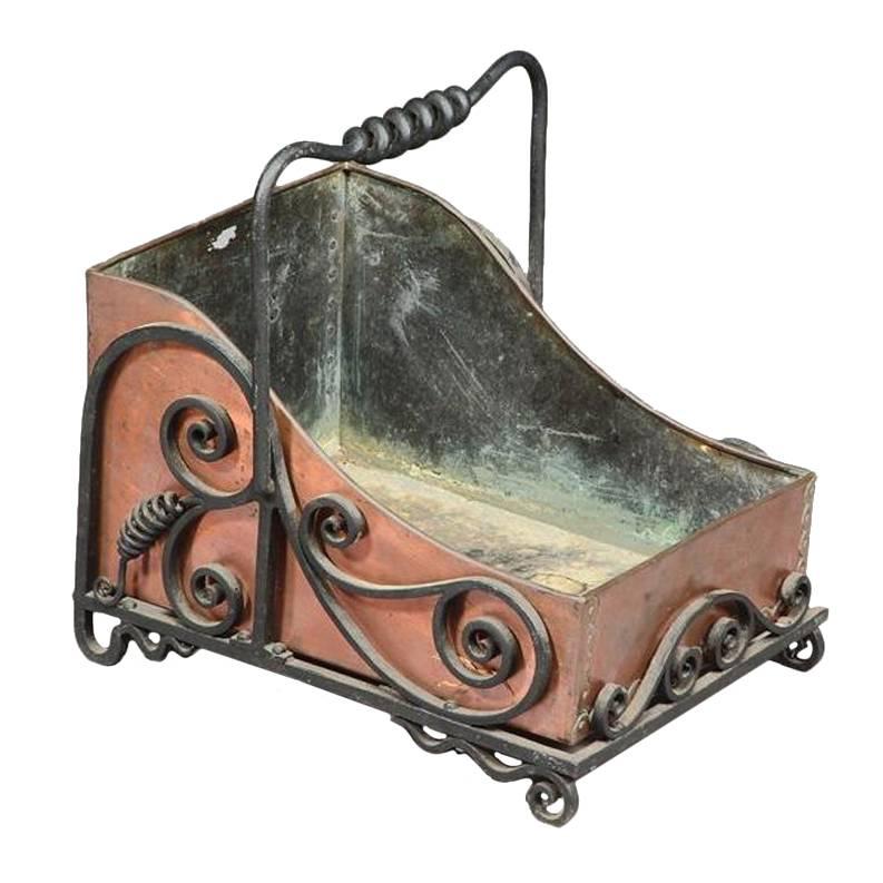 Aesthetic Movement Coal Scuttle for Benham and Froud For Sale