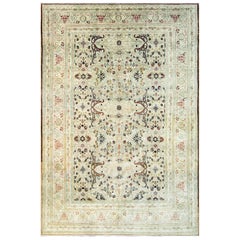 Antique Amazing Hajji Jalili Tabriz Carpet