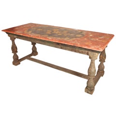 Pair of 18th Century Italian Chalk Tables