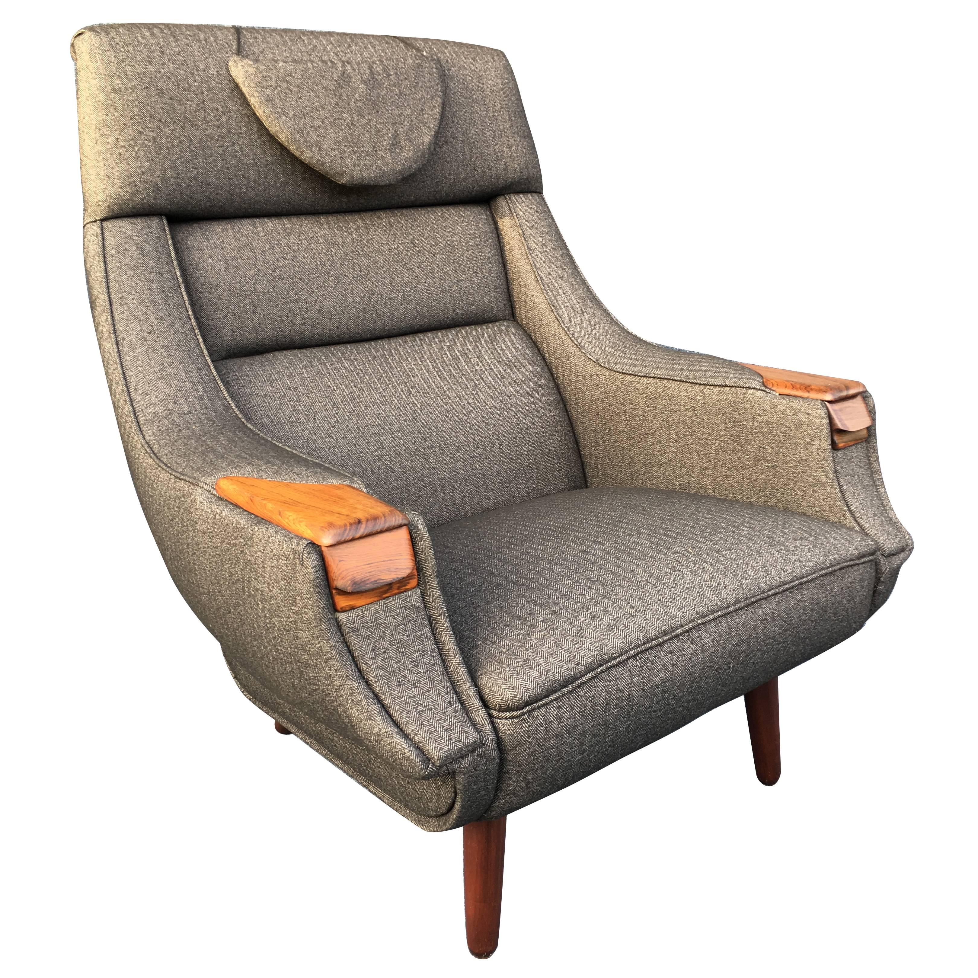 Rosewood Armchair by H.W. Klein
