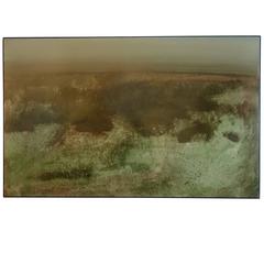 ‘Coastal Dunes’ Mid-Century Oil on Masonite 10