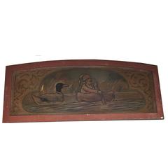 Large Wall Panel of Gnome with Duck 2