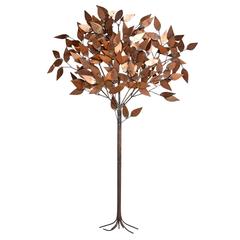Mid-Century Modern Metal Tree Wall Sculpture 7