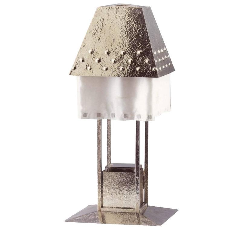 Tischlampe von Josef Hoffmann & Wiener Werkstätte, Frühes 20. Jahrhundert, Neuauflage 1