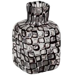 Murano Glass Vase from the"Occhi" Series, Tobia Scarpa, Venini, 1960