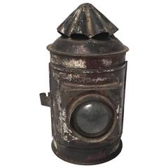 Antique New England Tin Whale Oil Lantern