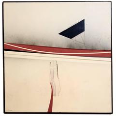 Bijan Bahar Acrylic on Plywood "Reach or Flying Primed" 12
