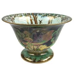 Wedgwood Art Deco Porcelain Fairyland Lustre Center Bowl