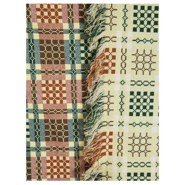Caernarfon Welsh Blanket For Sale at 1stDibs