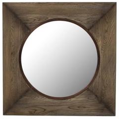 Oak Framed Mirror