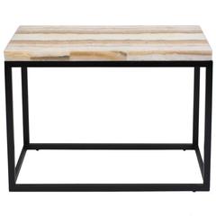 Natural Ribbon Onyx Console 3