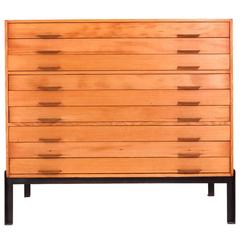 Used Rare Poul Kjærholm Flat File Cabinet by Rud Rasmussen