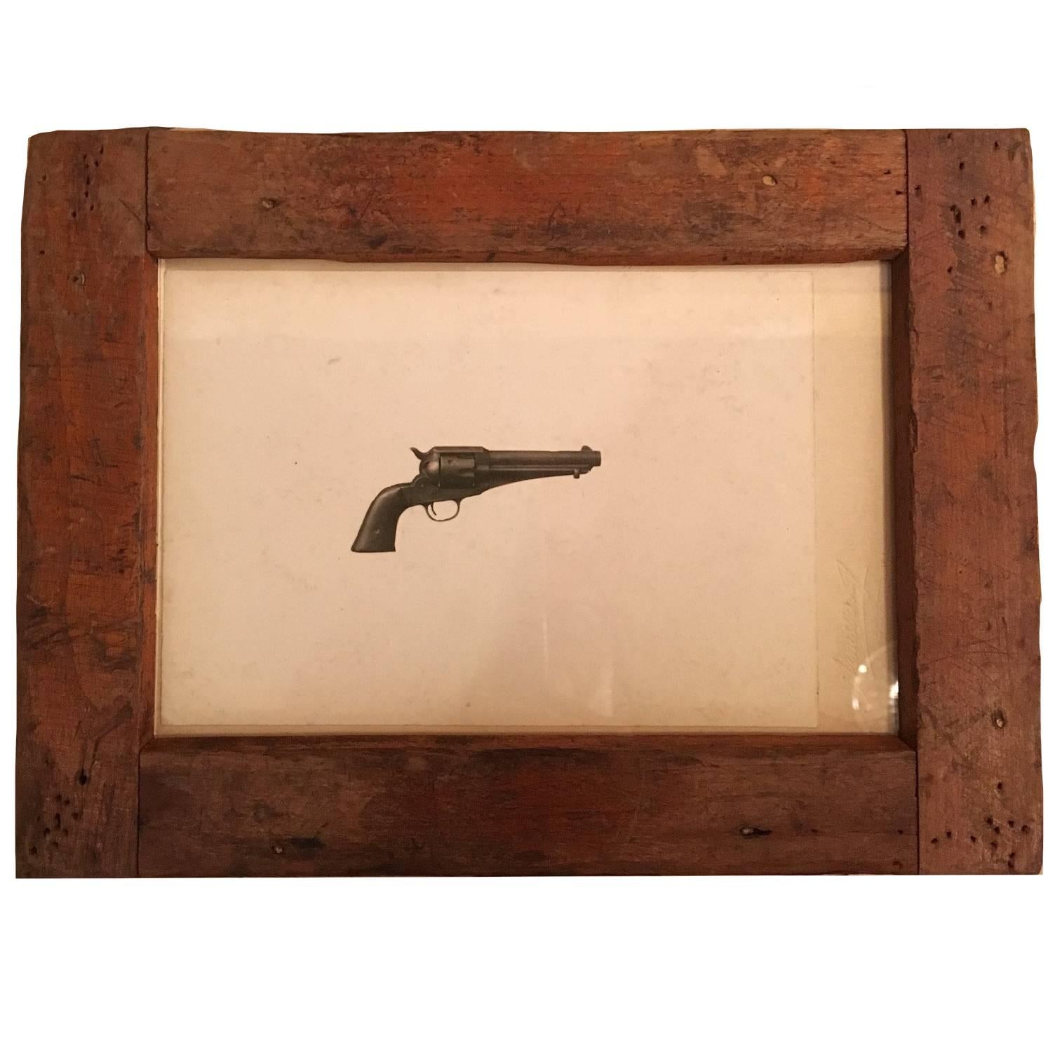 Photograph of Remington 1875 Western Revolver
