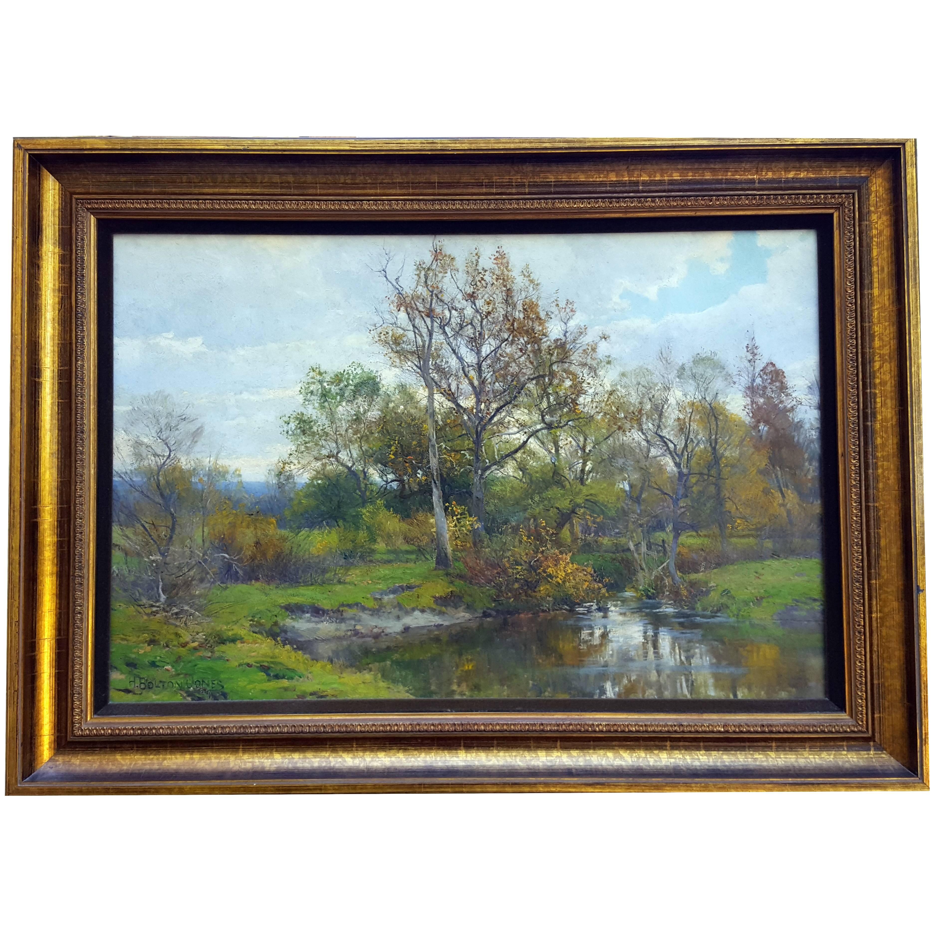 Hugh Bolton-Jones Signed Landscape For Sale