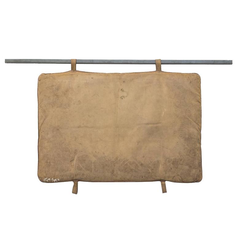 Vintage Leather Gymnastics Mat at 1stDibs