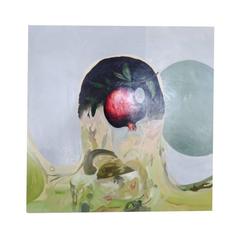 "Pomegranate" by Richard Louderback Oil on Board "Pomegranate" by Richard Louderback Oil on Board