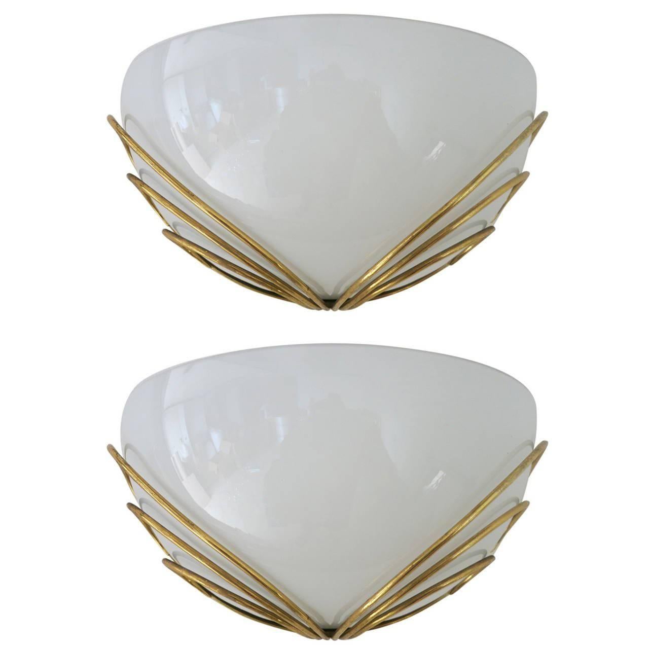 Pair of Art Deco Sconces FINAL CLEARANCE SALE