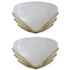 Italian Murano Glass Sconces 6