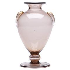 Vintage Murano Martinuzzi Soffiato Glass Vase, circa 1920 Vintage Murano Martinuzzi Soffiato Glass Vase, circa 1920