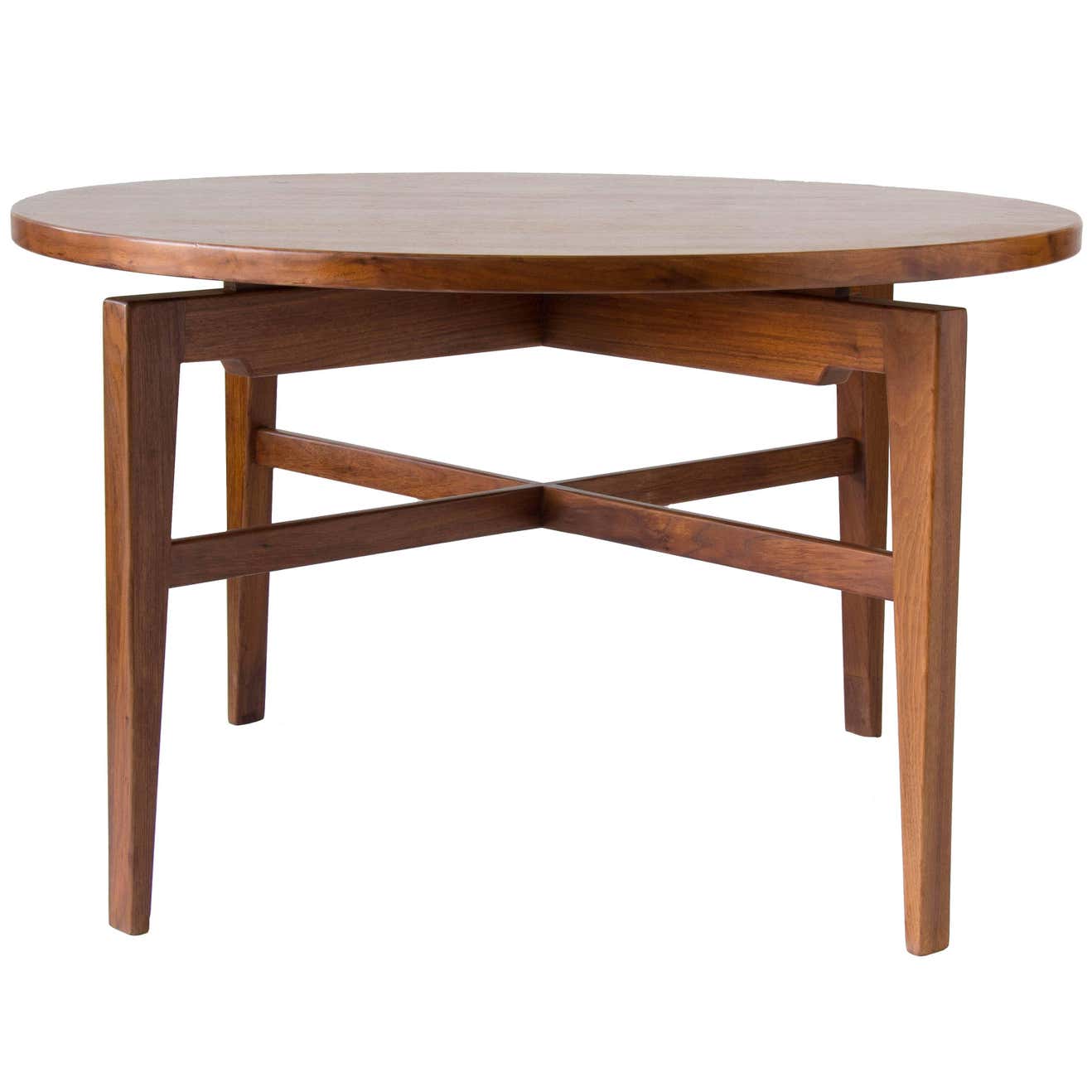 Jens Risom Lazy Susan Game Table at 1stDibs
