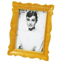 Sycamore Art Deco Picture Photo Frame Signed, Italy, circa 1940s 2