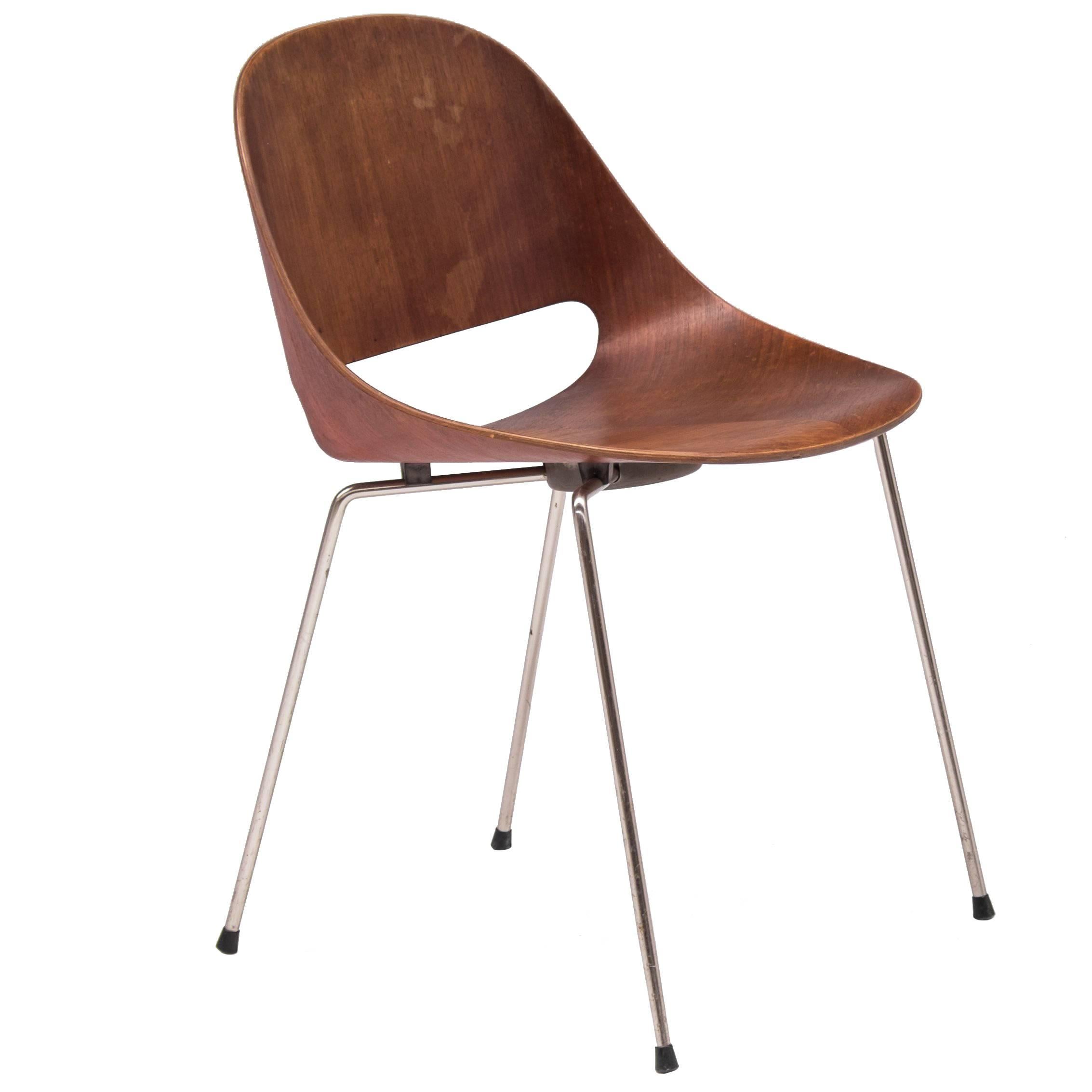 SL58 Chair by Begian Architect Léon Stynen, 1950s For Sale