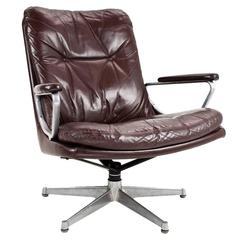Lounge Armchair by Andre Vandenbeuck 1960s Swiss Vintage Strassle Gentilina 3