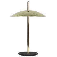 Signal Table Light from Souda, Polished Brass, Modern Desk Lamp, LED 7