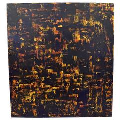 Large Orlanda Brugnola (1946 - 2016) Abstract on Canvas 9