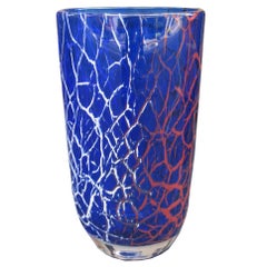 Seguso Designed Art Glass Vase