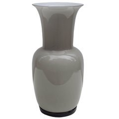 Vase aus Glasglas von Tomaso Buzzi für Venini