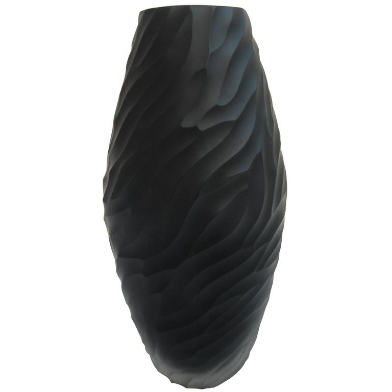 Glass Vase by Vittorio Ferro For Sale at 1stDibs