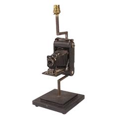 Vintage Kodak Camera Lamp Base 6