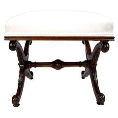 19th Century French Louis XV Style Stool 1