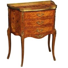 20th Century French Inlaid Small Dresser